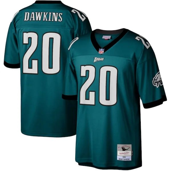 Superb Brian Dawkins Philadelphia Eagles Legacy Replica Jersey Green Retailers boost your inventory Order these popular Eagles jerseys