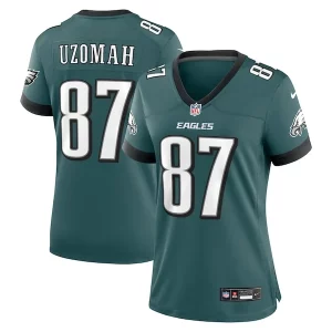 Fantastic C.J. Uzomah Philadelphia Eagles Nike Women's Team Game Jersey Midnight Green Sports enthusiasts Seize the opportunity Order your Eagles jersey