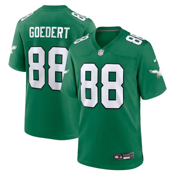 Fantastic Dallas Goedert Philadelphia Eagles Nike Alternate Game Player Jersey Kelly Green Collectors this is a must have Add this Eagles jersey to your collection