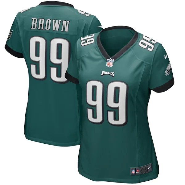 Exceptional Jerome Brown Philadelphia Eagles Nike Women's Game Retired Player Jersey Midnight Green With high demand Order now to show your love for the Eagles