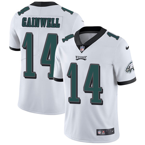 Fantastic Eagles #14 Kenneth Gainwell White Men's Stitched NFL Vapor Untouchable Limited Jersey Collectors this is a must have Add this Eagles jersey to your collection