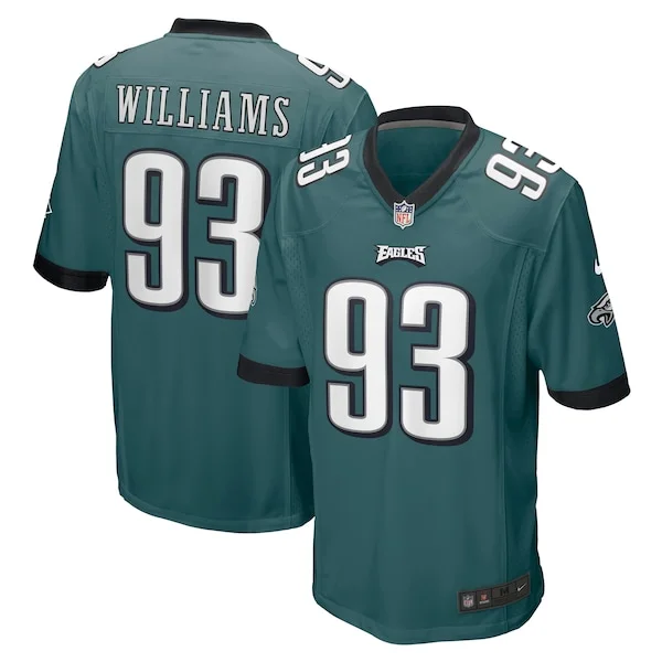 Fantastic Milton Williams Philadelphia Eagles Nike Game Jersey Midnight Green Act fast Only a few left Secure your Eagles jersey today