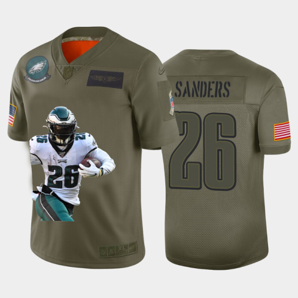 Gorgeous Philadelphia Eagles #26 Miles Sanders Team Hero 3 Vapor Limited NFL Jersey Camo Hurry Exclusive offer Place your order for an Eagles jersey immediately