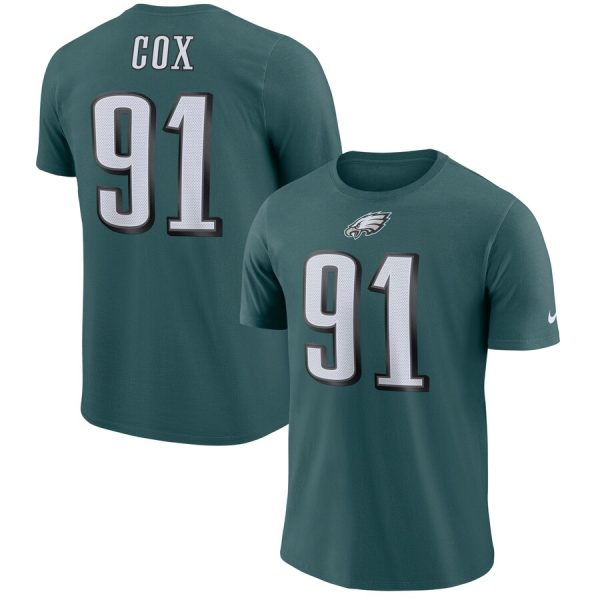 HighQuality Philadelphia Eagles #91 Fletcher Cox Player Pride 3.0 Performance Name & Number T Shirt Midnight Green Hurry Exclusive offer Place your order for an Eagles jersey immediately