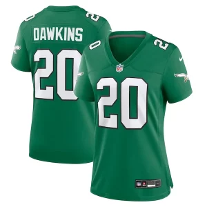 Delightful Brian Dawkins Philadelphia Eagles Nike Women's Alternate Game Jersey Kelly Green Limited stock Order now to cheer for the Eagles