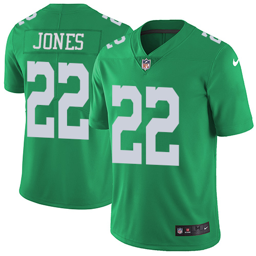 Outstanding Eagles #22 Sidney Jones Green Men's Stitched NFL Limited Rush Jersey Act fast Only a few left Secure your Eagles jersey today