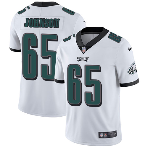 HighQuality Eagles #65 Lane Johnson White Youth Stitched NFL Vapor Untouchable Limited Jersey Limited stock Order now to cheer for the Eagles