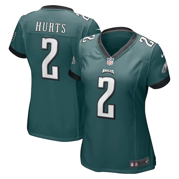 Premium Jalen Hurts Philadelphia Eagles Nike Women's Game Jersey Midnight Green Act fast Only a few left Secure your Eagles jersey today
