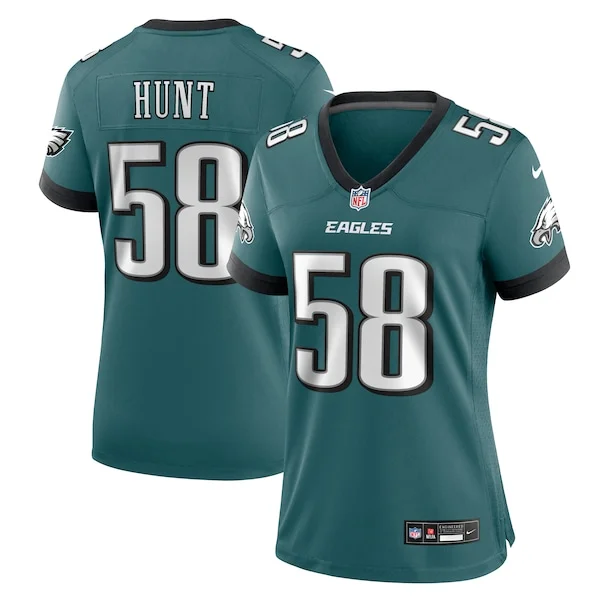 Superb Jalyx Hunt Philadelphia Eagles Nike Women's Team Game Jersey Midnight Green Act fast Only a few left Secure your Eagles jersey today