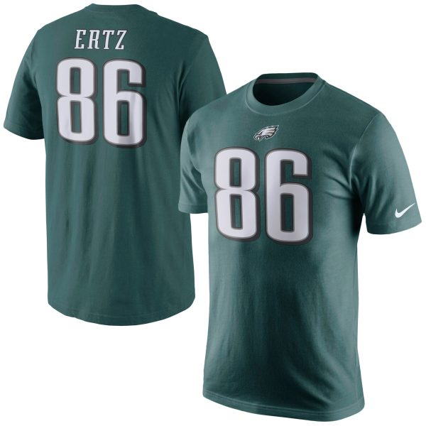 Exceptional Philadelphia Eagles #86 Zach Ertz Player Pride Name & Number Short Sleeve T Shirt Green With high demand Order now to show your love for the Eagles