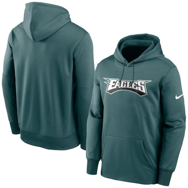 Premium Philadelphia Eagles Fan Gear Wordmark Performance Pullover Hoodie Midnight Green For a short time available Don't miss your chance to own an Eagles jersey