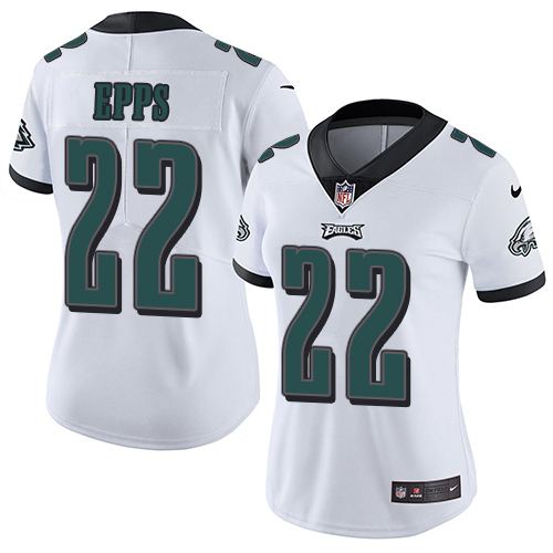 Exceptional Eagles #22 Marcus Epps White Women's Stitched NFL Vapor Untouchable Limited Jersey Hurry Exclusive offer Place your order for an Eagles jersey immediately
