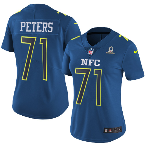 Amazing Eagles #71 Jason Peters Navy Women's Stitched NFL Limited NFC 2017 Pro Bowl Jersey For a short time available Don't miss your chance to own an Eagles jersey