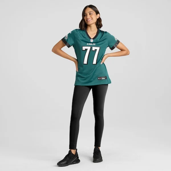 Stunning Mekhi Becton Philadelphia Eagles Nike Women's Team Game Jersey Midnight Green Sports fans this is your chance Order soon to support the Eagles
