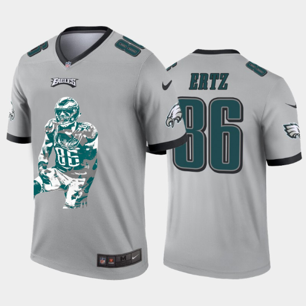 HighQuality Philadelphia Eagles #86 Zach Ertz Team Hero 2 Vapor Limited NFL Jersey Grey Act fast Only a few left Secure your Eagles jersey today