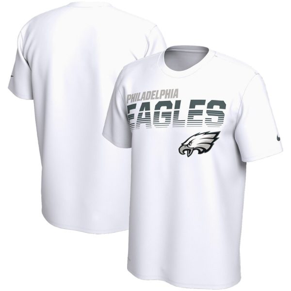 Gorgeous Philadelphia Eagles Sideline Line of Scrimmage Legend Performance T Shirt White Be among the first to own Order your Eagles jersey right away