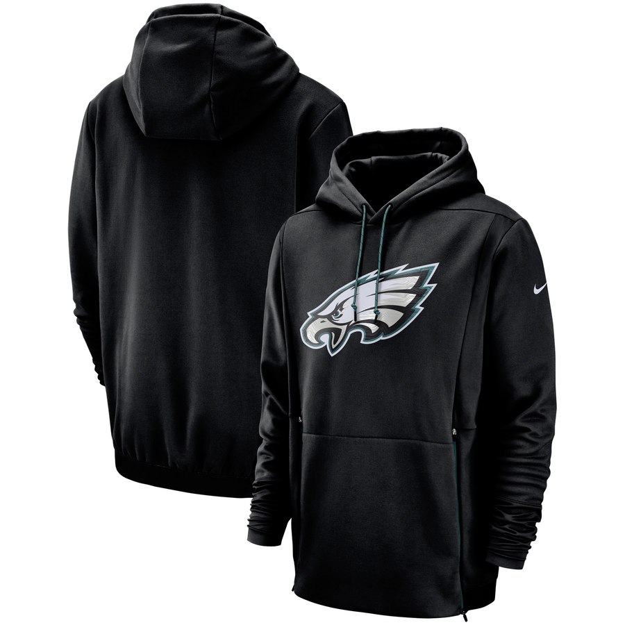 Stunning Philadelphia Eagles Sideline Performance Player Pullover Hoodie Black With high demand Order now to show your love for the Eagles