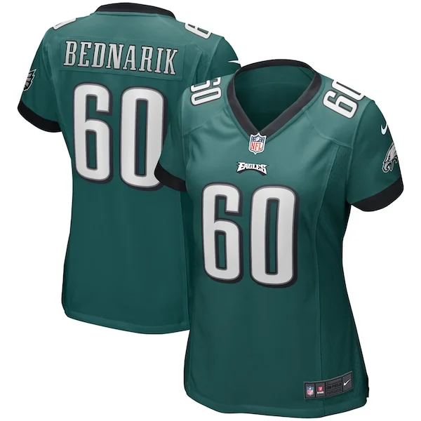 Stunning Chuck Bednarik Philadelphia Eagles Nike Women's Game Retired Player Jersey Midnight Green For a short time available Don't miss your chance to own an Eagles jersey