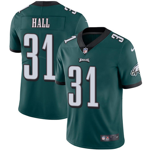 Stunning Eagles #31 Tyler Hall Green Team Color Youth Stitched NFL Vapor Untouchable Limited Jersey Act fast Only a few left Secure your Eagles jersey today