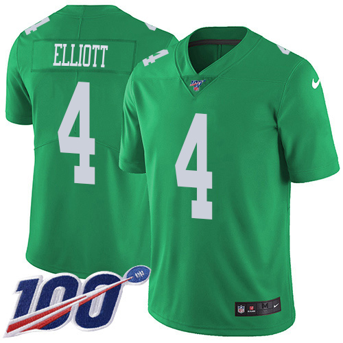 Gorgeous Eagles #4 Jake Elliott Green Team Color Youth Stitched NFL 100th Season Vapor Untouchable Limited Jersey Retailers boost your inventory Order these popular Eagles jerseys