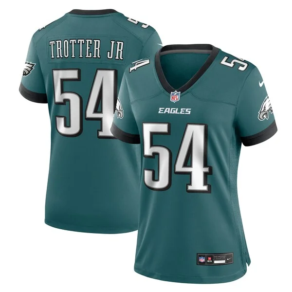 Amazing Jeremiah Trotter Jr. Philadelphia Eagles Nike Women's Team Game Jersey Midnight Green Sports enthusiasts Seize the opportunity Order your Eagles jersey