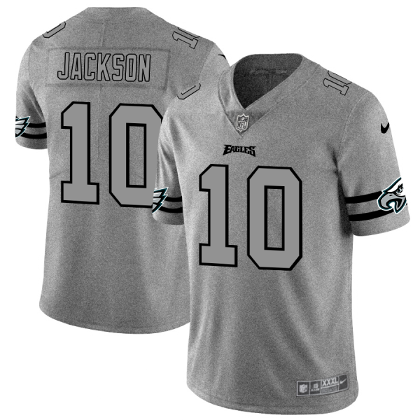 Superb Philadelphia Eagles #10 Desean Jackson Men's Gray Gridiron II Vapor Untouchable Limited NFL Jersey Sports fans this is your chance Order soon to support the Eagles