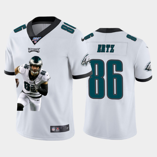 Fantastic Philadelphia Eagles #86 Zach Ertz Team Hero 1 Vapor Limited NFL 100 Jersey White For a short time available Don't miss your chance to own an Eagles jersey