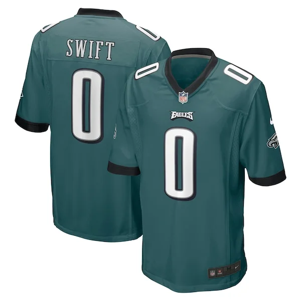 Exceptional D'Andre Swift Philadelphia Eagles Nike Game Player Jersey Midnight Green Hurry Exclusive offer Place your order for an Eagles jersey immediately