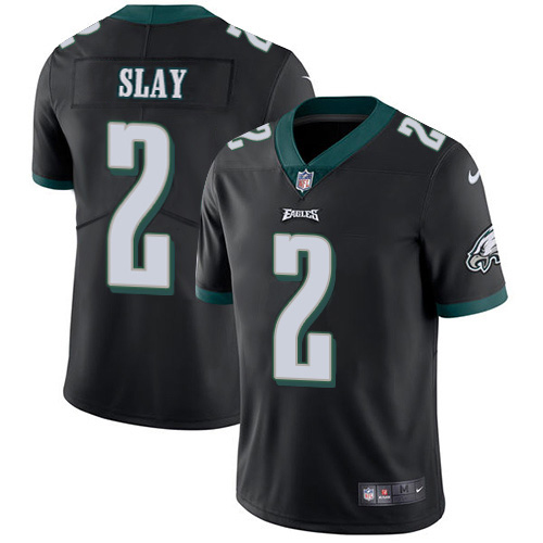 Stunning Eagles #2 Darius Slay Black Alternate Men's Stitched NFL Vapor Untouchable Limited Jersey Retailers boost your inventory Order these popular Eagles jerseys