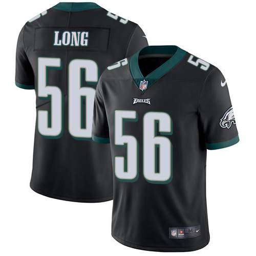 Delightful Eagles #56 Chris Long Black Alternate Youth Stitched NFL Vapor Untouchable Limited Jersey Act fast Only a few left Secure your Eagles jersey today