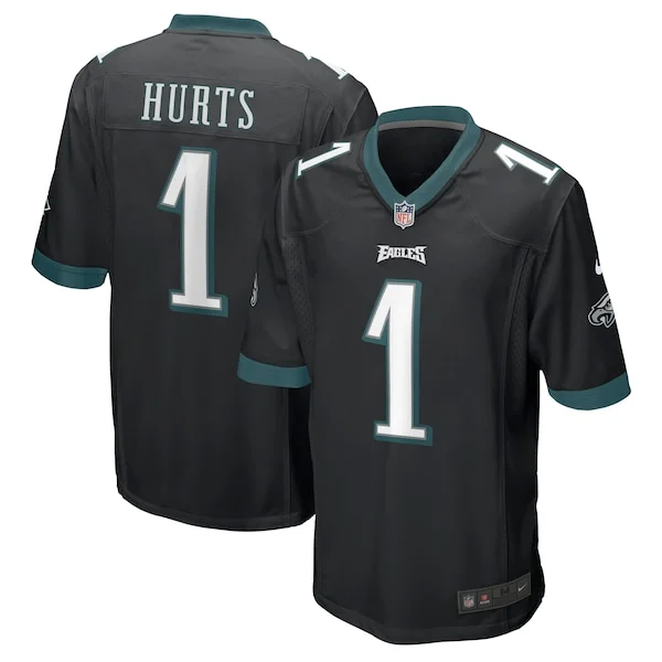 Delightful Jalen Hurts Philadelphia Eagles Nike Game Jersey Black Be among the first to own Order your Eagles jersey right away