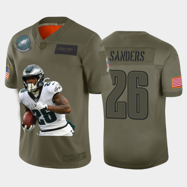 Outstanding Philadelphia Eagles #26 Miles Sanders Team Hero 2 Vapor Limited NFL Jersey Camo For a short time available Don't miss your chance to own an Eagles jersey
