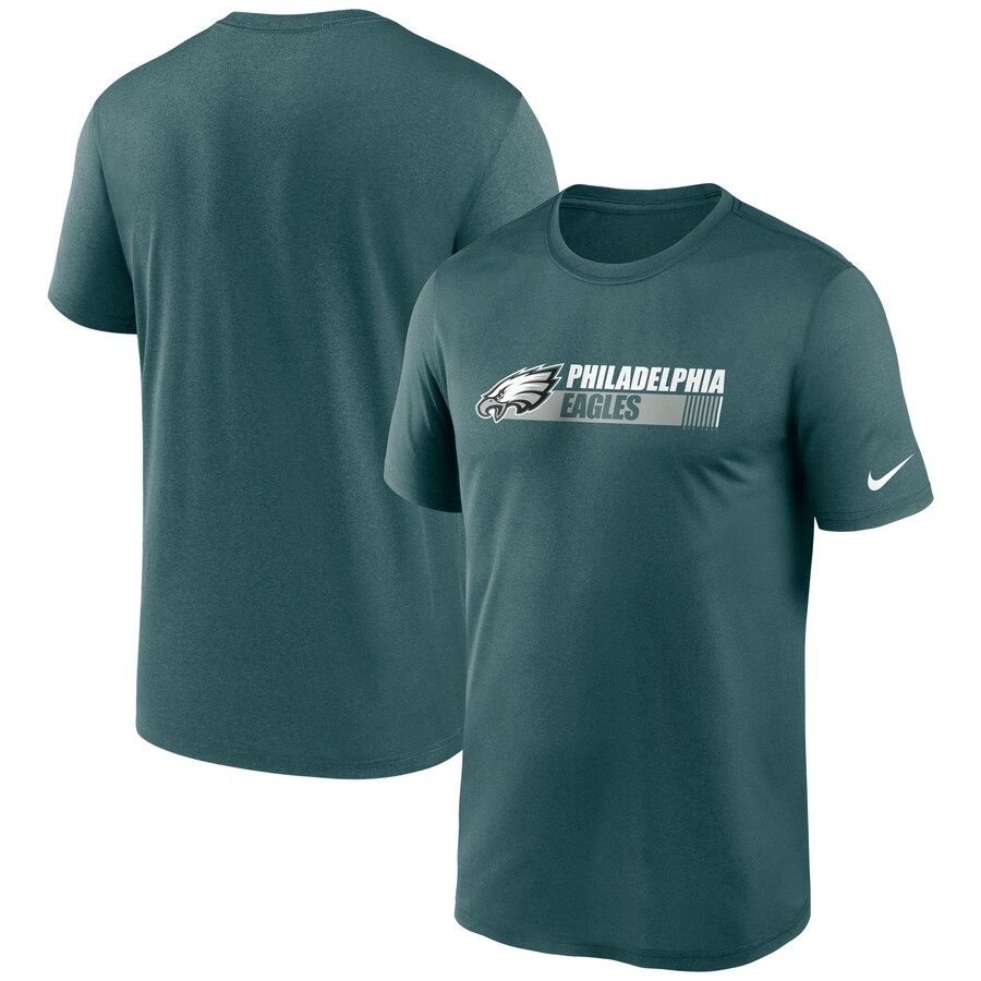 Gorgeous Philadelphia Eagles Fan Gear Team Conference Legend Performance T Shirt Midnight Green Retailers boost your inventory Order these popular Eagles jerseys