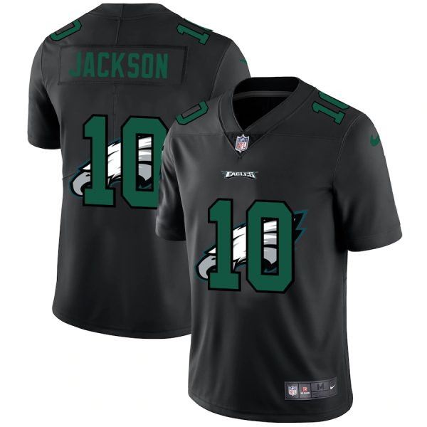 Amazing Philadelphia Eagles #10 Desean Jackson Men's Team Logo Dual Overlap Limited NFL Jersey Black Sports fans this is your chance Order soon to support the Eagles