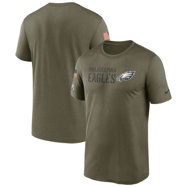 Fantastic Philadelphia Eagles 2022 Salute to Service Legend Team T Shirt Olive Hurry Exclusive offer Place your order for an Eagles jersey immediately