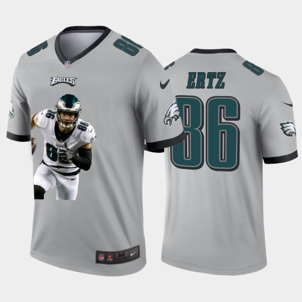 Amazing Philadelphia Eagles #86 Zach Ertz Team Hero 3 Vapor Limited NFL Jersey Grey Hurry Exclusive offer Place your order for an Eagles jersey immediately