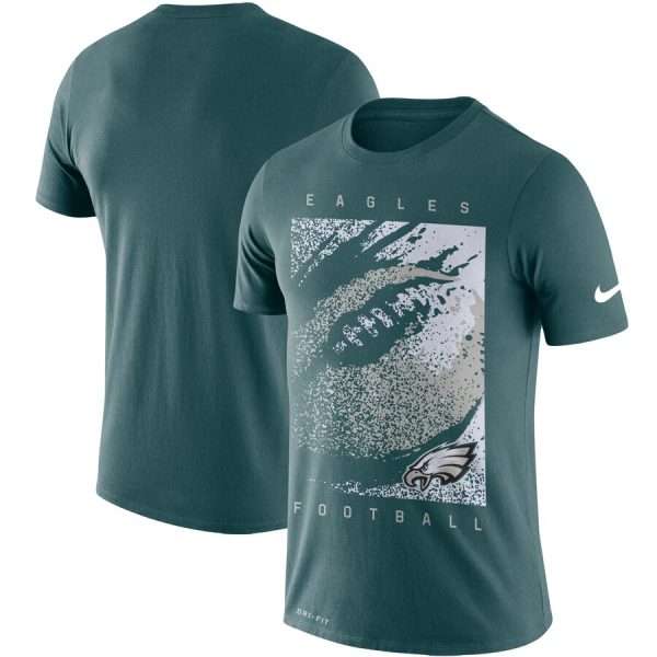 Delightful Philadelphia Eagles Fan Gear Mezzo Icon Performance T Shirt Midnight Green Retailers boost your inventory Order these popular Eagles jerseys