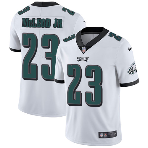 Gorgeous Eagles #23 Rodney McLeod Jr White Men's Stitched NFL Vapor Untouchable Limited Jersey With high demand Order now to show your love for the Eagles