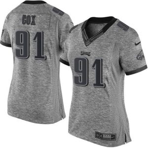 Outstanding Eagles #91 Fletcher Cox Gray Women's Stitched NFL Limited Gridiron Gray Jersey Act fast Only a few left Secure your Eagles jersey today