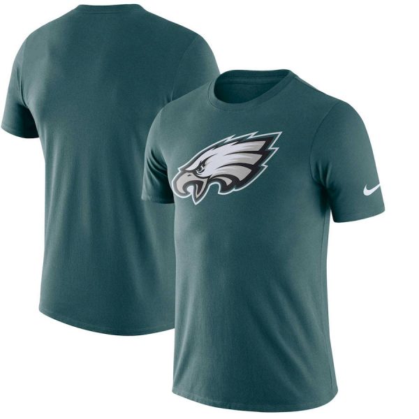 HighQuality Philadelphia Eagles Essential Logo Dri FIT Cotton T Shirt Green Collectors this is a must have Add this Eagles jersey to your collection