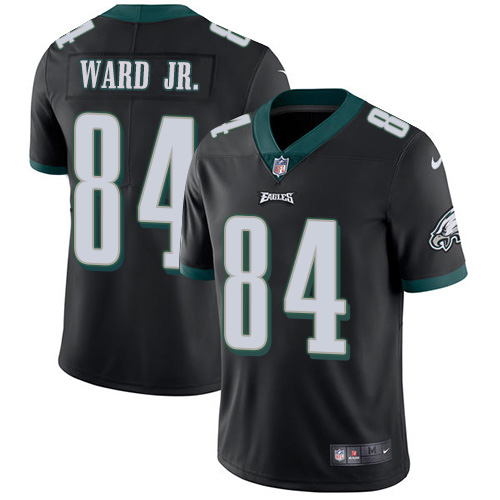 Outstanding Eagles #84 Greg Ward Jr. Black Alternate Youth Stitched NFL Vapor Untouchable Limited Jersey Collectors this is a must have Add this Eagles jersey to your collection