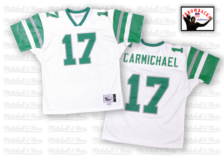 Exceptional Mitchell And Ness Eagles #17 Harold Carmichael White Stitched Throwback NFL Jersey Act fast Only a few left Secure your Eagles jersey today