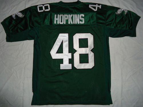 Gorgeous Mitchell And Ness Eagles #48 Wes Hopkins Green Stitched Throwback NFL Jersey Be among the first to own Order your Eagles jersey right away
