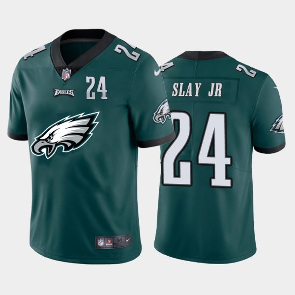 Premium Philadelphia Eagles #24 Jordan Howard Green Men's Big Team Logo Player Vapor Limited NFL Jersey Hurry Exclusive offer Place your order for an Eagles jersey immediately