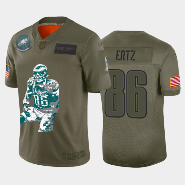 Fantastic Philadelphia Eagles #86 Zach Ertz Team Hero 2 Vapor Limited NFL Jersey Camo Collectors this is a must have Add this Eagles jersey to your collection