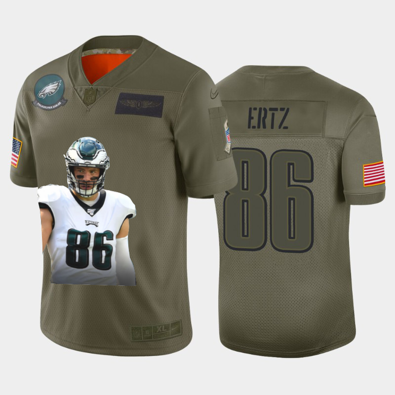 Gorgeous Philadelphia Eagles #86 Zach Ertz Team Hero Vapor Limited NFL Jersey Camo Sports fans this is your chance Order soon to support the Eagles