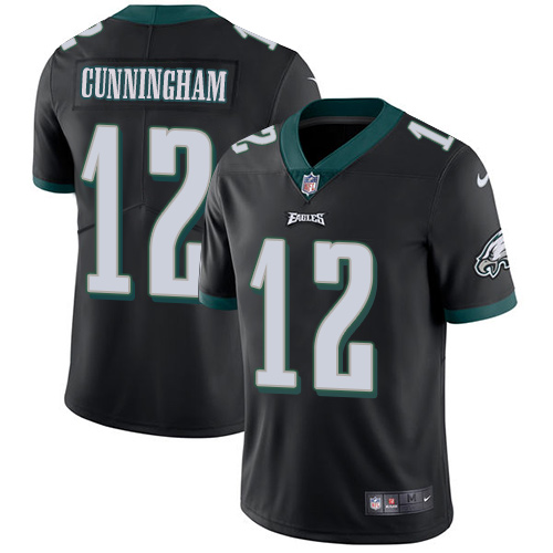 Superb Eagles #12 Randall Cunningham Black Alternate Youth Stitched NFL Vapor Untouchable Limited Jersey Hurry Exclusive offer Place your order for an Eagles jersey immediately