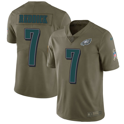 HighQuality Eagles #7 Kyzir White Olive Youth Stitched NFL Limited 2017 Salute To Service Jersey Collectors this is a must have Add this Eagles jersey to your collection