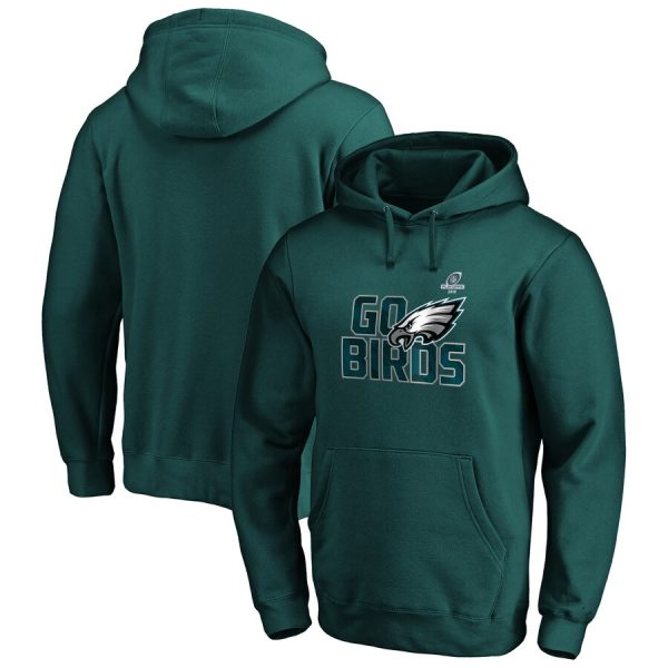 Fantastic Philadelphia Eagles 2019 NFL Playoffs Bound Hometown Checkdown Pullover Hoodie Midnight Green Sports enthusiasts Seize the opportunity Order your Eagles jersey